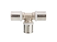 Invena Trójnik równoprzelotowy 20 x 20 x 20 mm