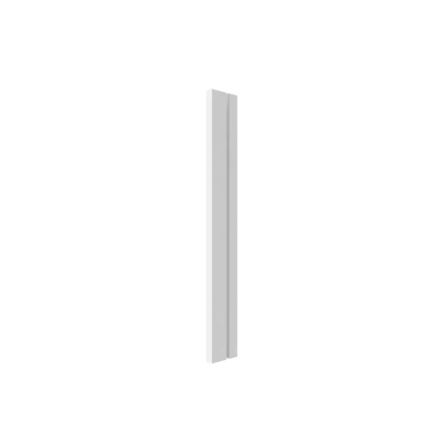 Zaślepka do korpusu górnego narożnego Modena 75 x 106,8 cm biały mat