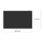 Monitor Ezviz z akumulatorem, 17,78 cm, wymiary 180,3 x 111,6 mm, do elastycznego monitoringu.