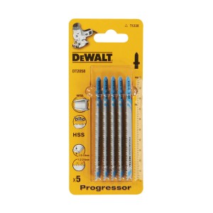 Brzeszczoty do wyrzynarek DeWalt DT2058, 5 sztuk, do metalu, HSS