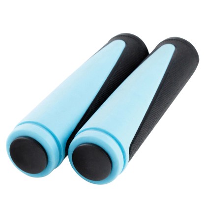 Bottari Chwyty kierownicy Double czarno-niebieskie