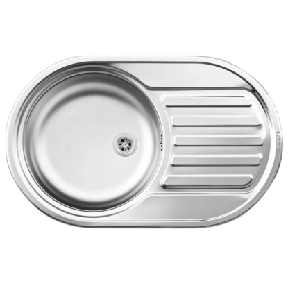 Pyramis Zlewozmywak SR mini 1-kom. gładki 76,5x48 cm