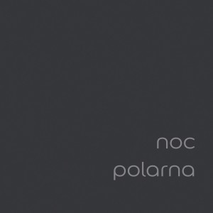 Próbka koloru farby do ścian t.b.t. w ciemnoszarym odcieniu, Noc Polarna.