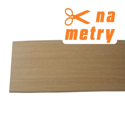 Gardinia Osłona PVC do szyny sufitowej buk 5 cm