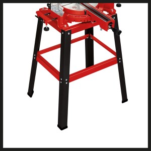 Ukośnica Einhell TC-SM 2531/2 U ze stojakiem dla stabilnego podparcia.