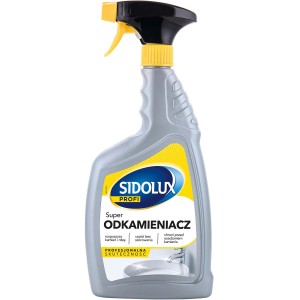 Sidolux Profi Super Odakamieniacz w sprayu do łazienki i kuchni.