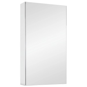 Szafka z lustrem t.b.t., białe wykończenie.