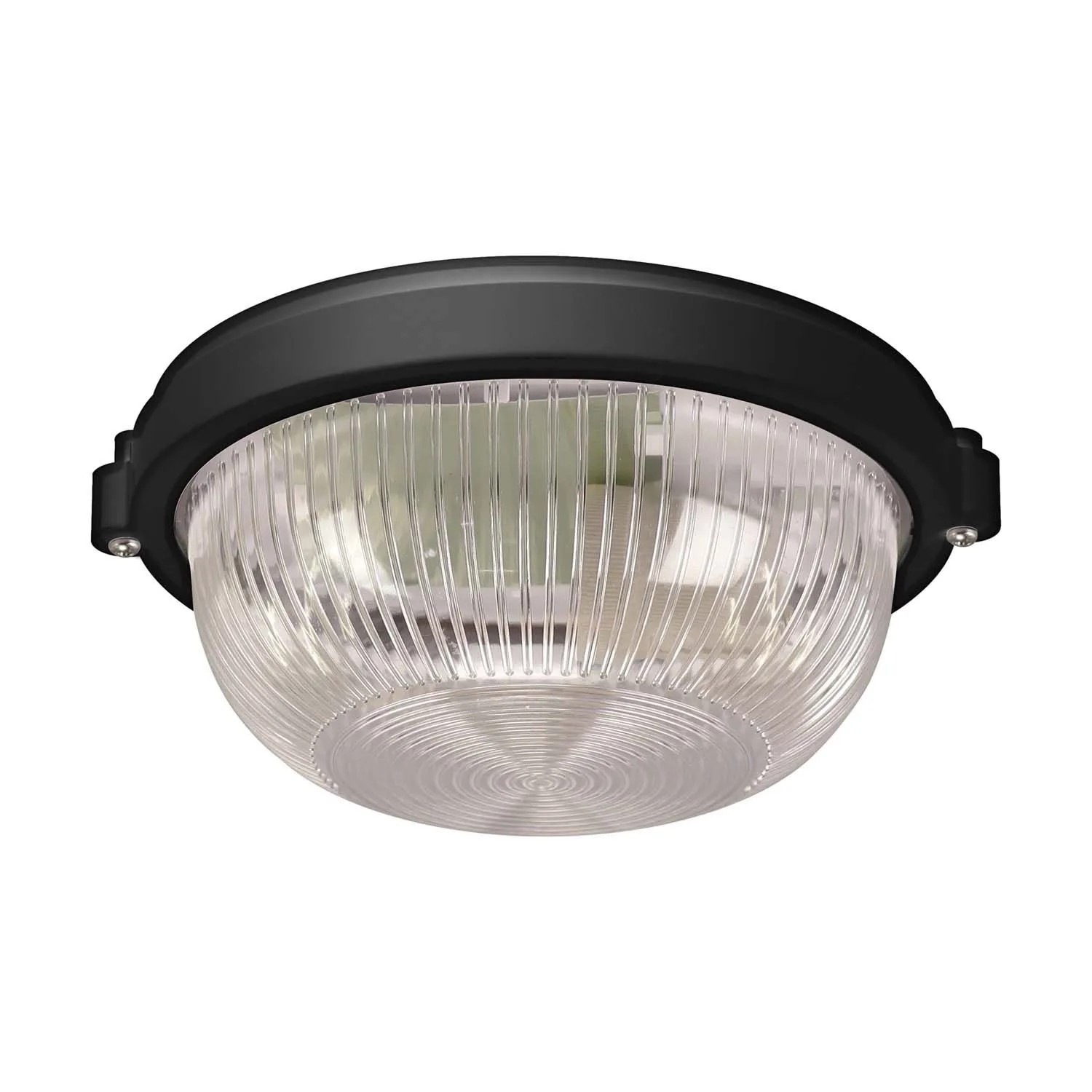 Struhm Plafoniera zewnętrzna SALTO 10 BLACK 1xE27 IP65 śr. 18cm czarna