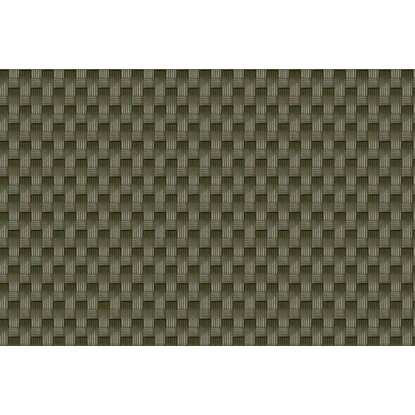 Mata rattanowa na wymiar zielona - 10 x 100 cm