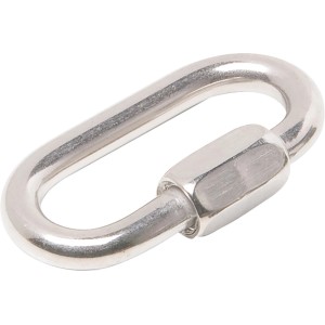 Srebrny karabińczyk jako akcesorium i część zamienna.