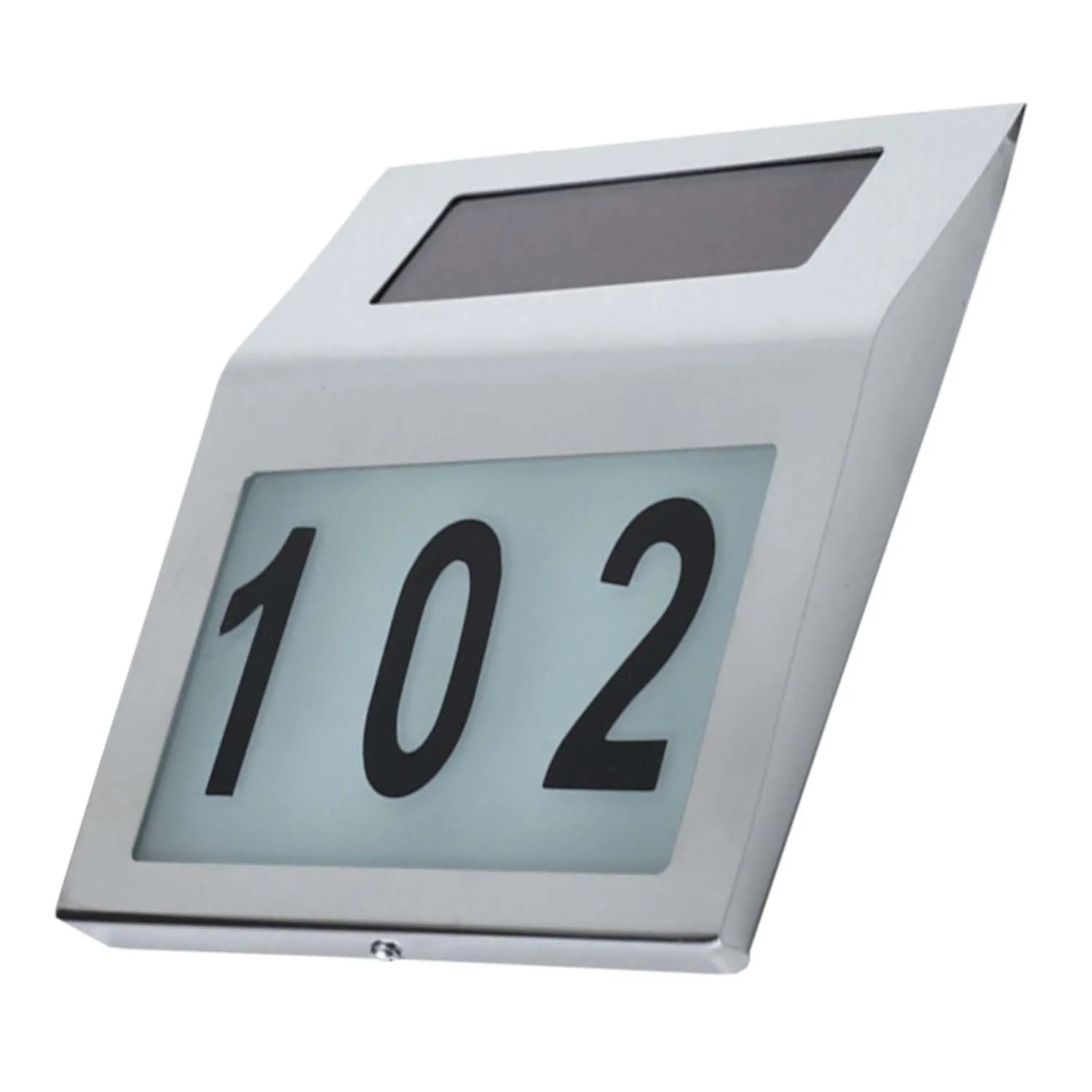 Düwi Solarny numer posesji BROY CHROME 2700K 5lm chrom