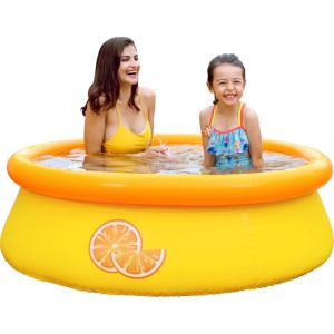 Basenik dziecięcy rozporowy POMARAŃCZA - śr. 150 cm, wys. 40 cm