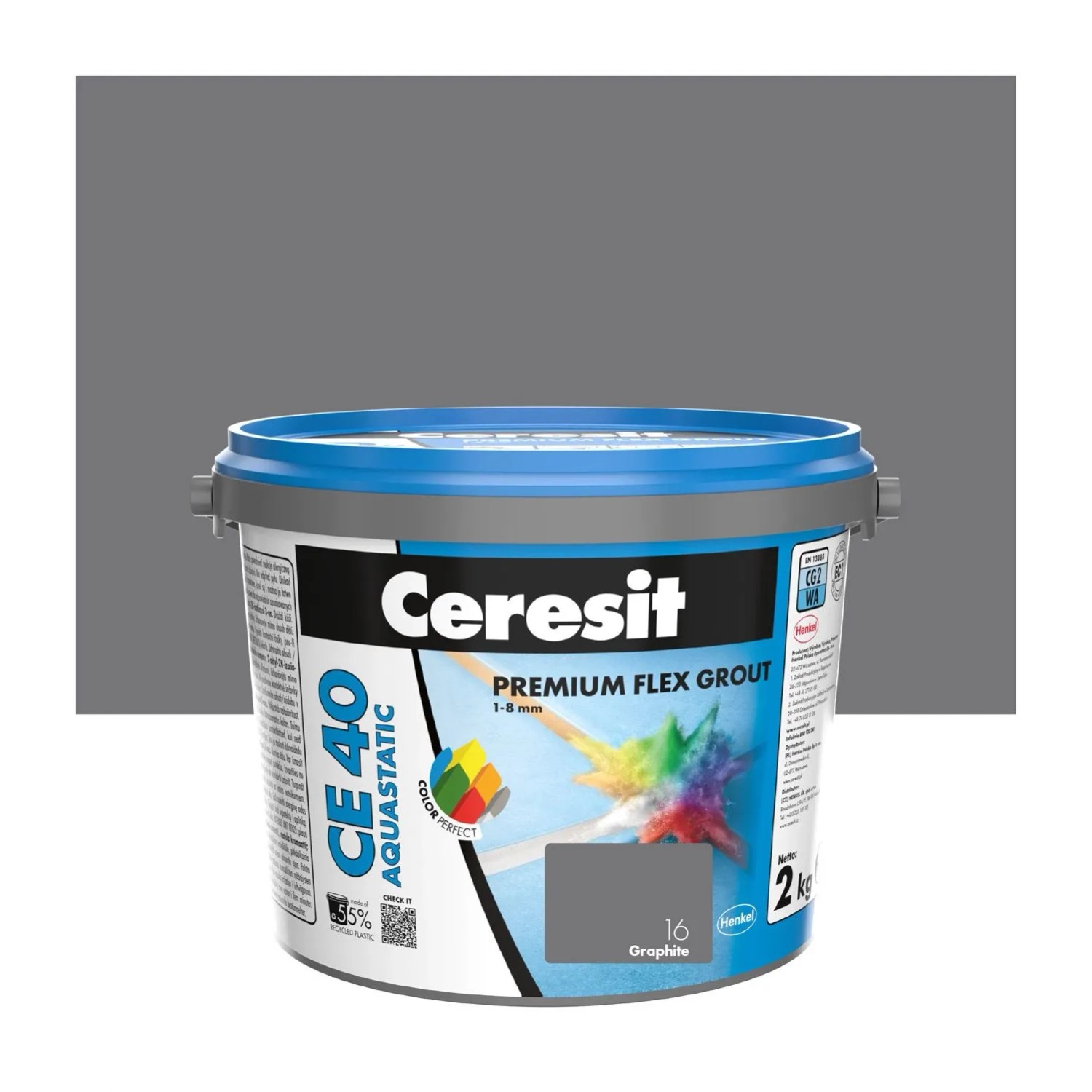 Ceresit Fuga elastyczna CE 40 grafit 2 kg