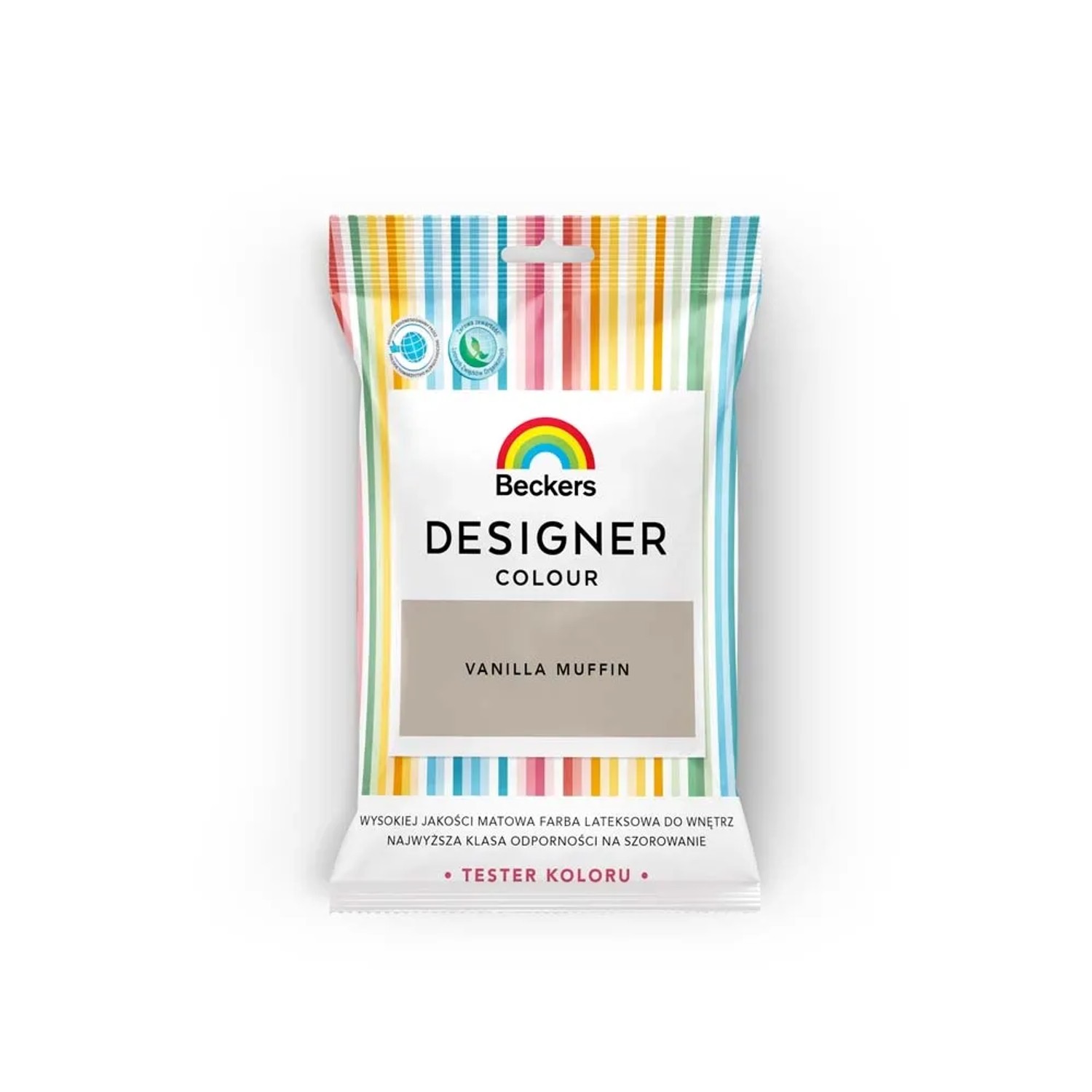 Tester farby Beckers Designer Colour vanilla muffin 50 ml