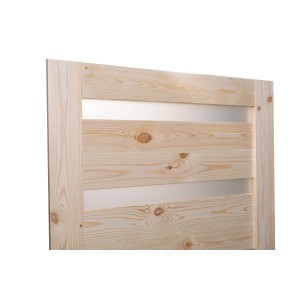 Drewniane drzwi wewnętrzne z szybami