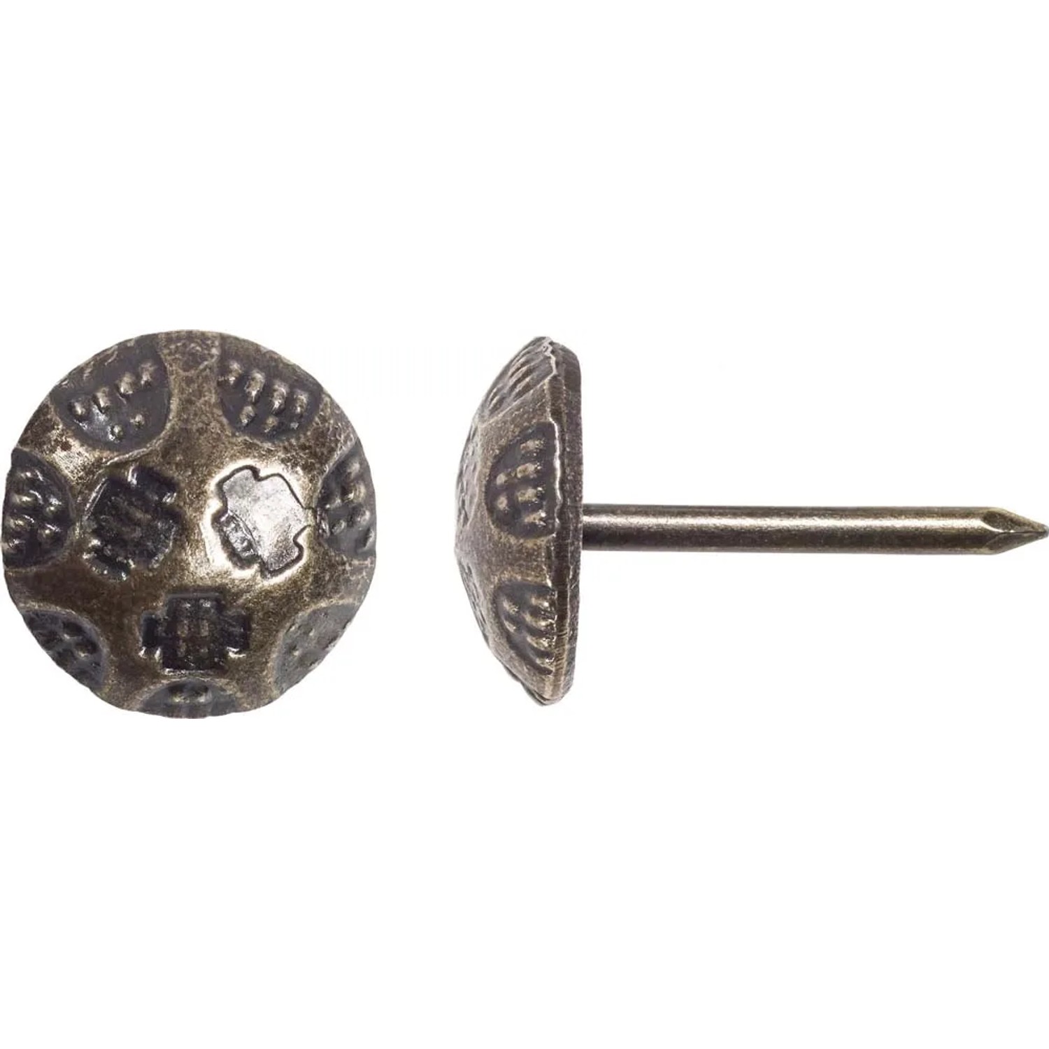 Pinezki tapicerskie stylizowane 15mm 30szt