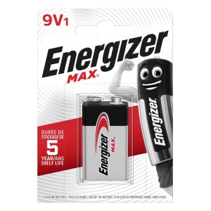 Bateria 9V Energizer Max w blistrze. Niezawodne zasilanie urządzeń.