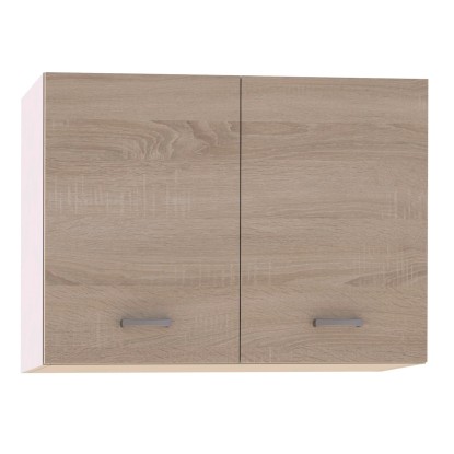 Black and White Style Szafka kuchenna górna ADEL Dąb Sonoma 80 cm