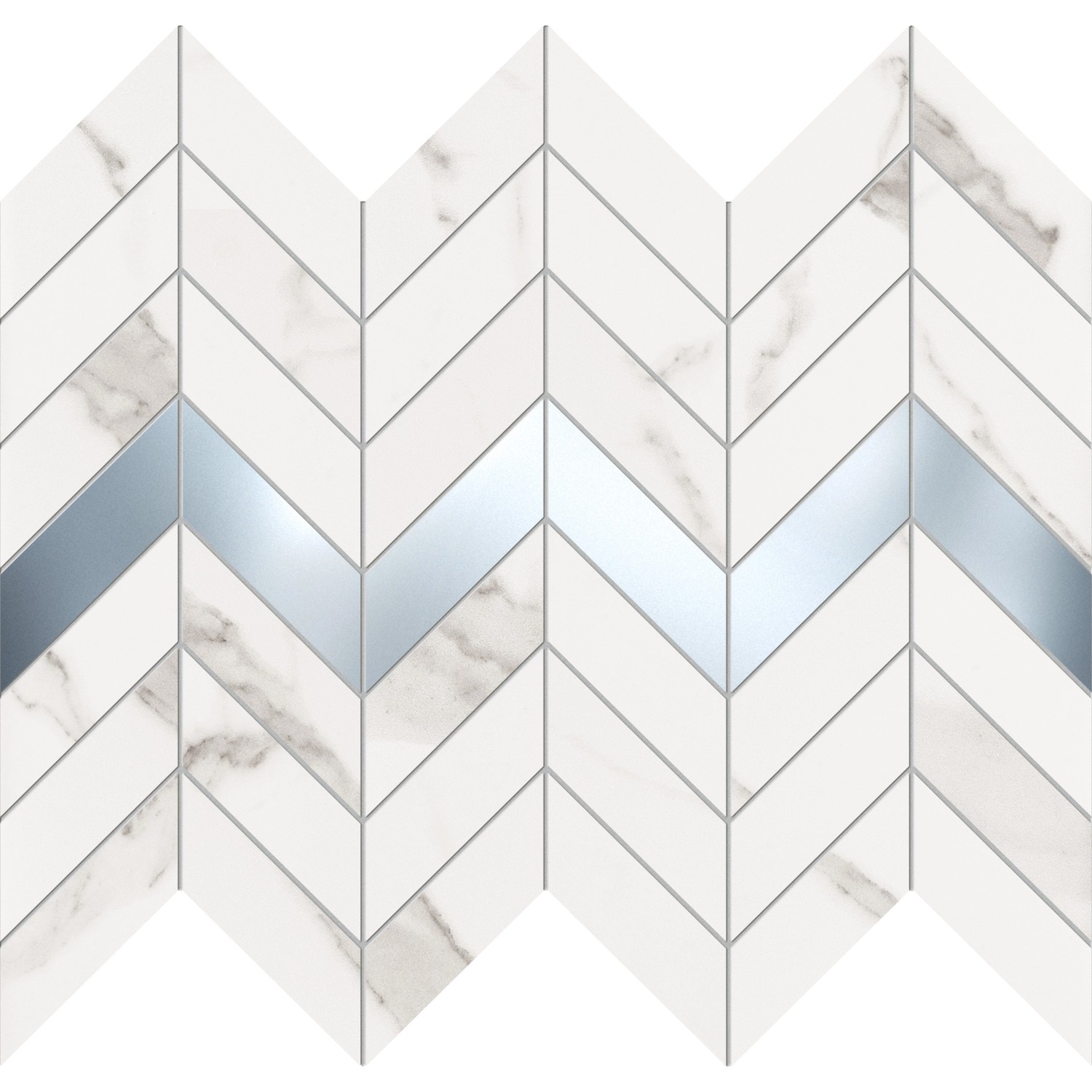 Mozaika VIENNA white 29,8 cm x 24,6 cm