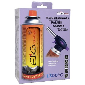 Opakowanie lutownicy t.b.t. z kartuszem gazowym. Idealna do hobby i warsztatu.