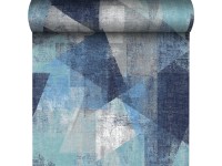 Tapeta winylowa na flizelinie VINCENT niebieska