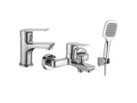 Kuchinox Zestaw wannowy Borgo chrom