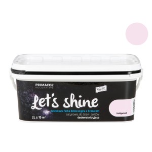 Wiadro farby efektowej t.b.t. „Let's Shine“ w kolorze różowym (Hollywood).