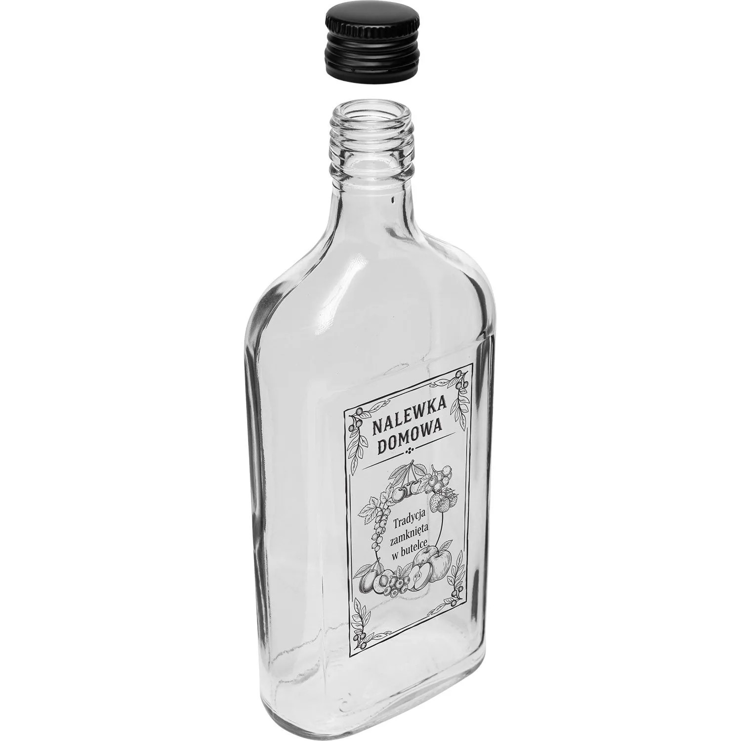 Butelka Piersiówka z zakrętką 500 ml