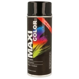 Lakier MAXI Color czarny RAL9005 połysk 400ml