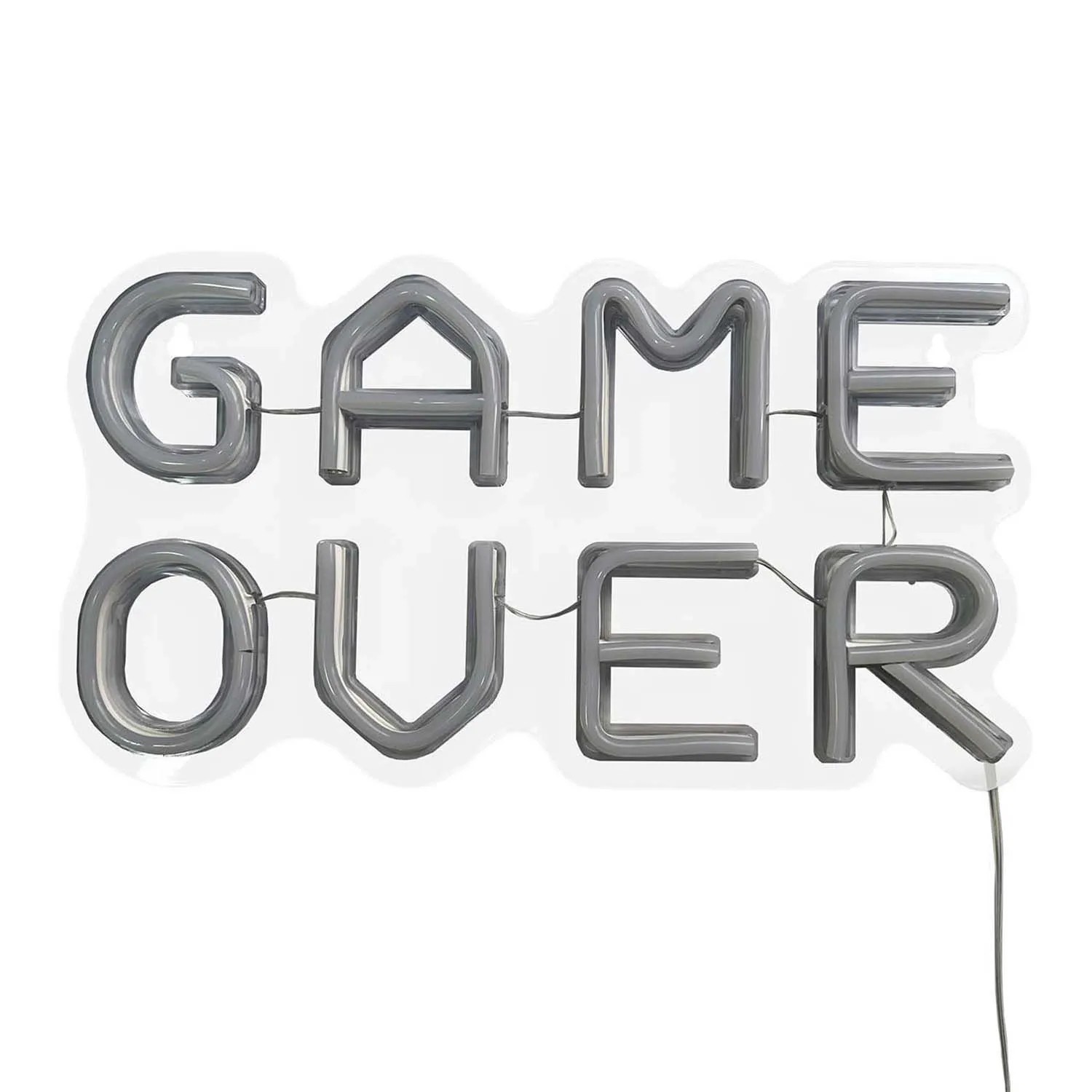 Goldlux Neon LED GAME OVER USB-A 3W zasilany bateriami 3xAA
