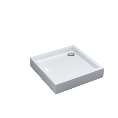 Schedpol Brodzik kwadratowy Mittel 90 biały 90x90x16