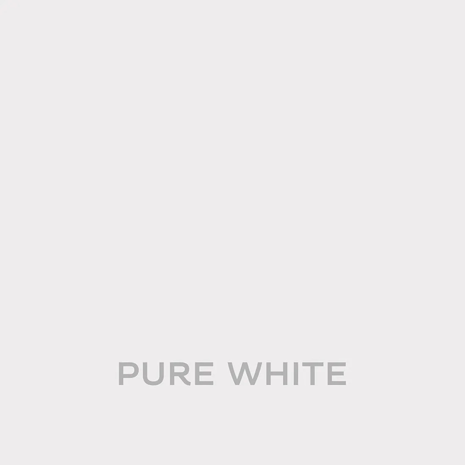Próbka koloru farby do ścian t.b.t. w odcieniu Pure White.