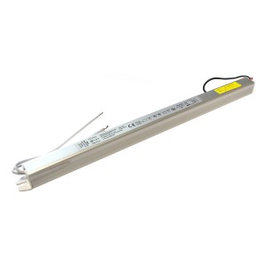 Transformator LED t.b.t. do taśm LED, srebrny.