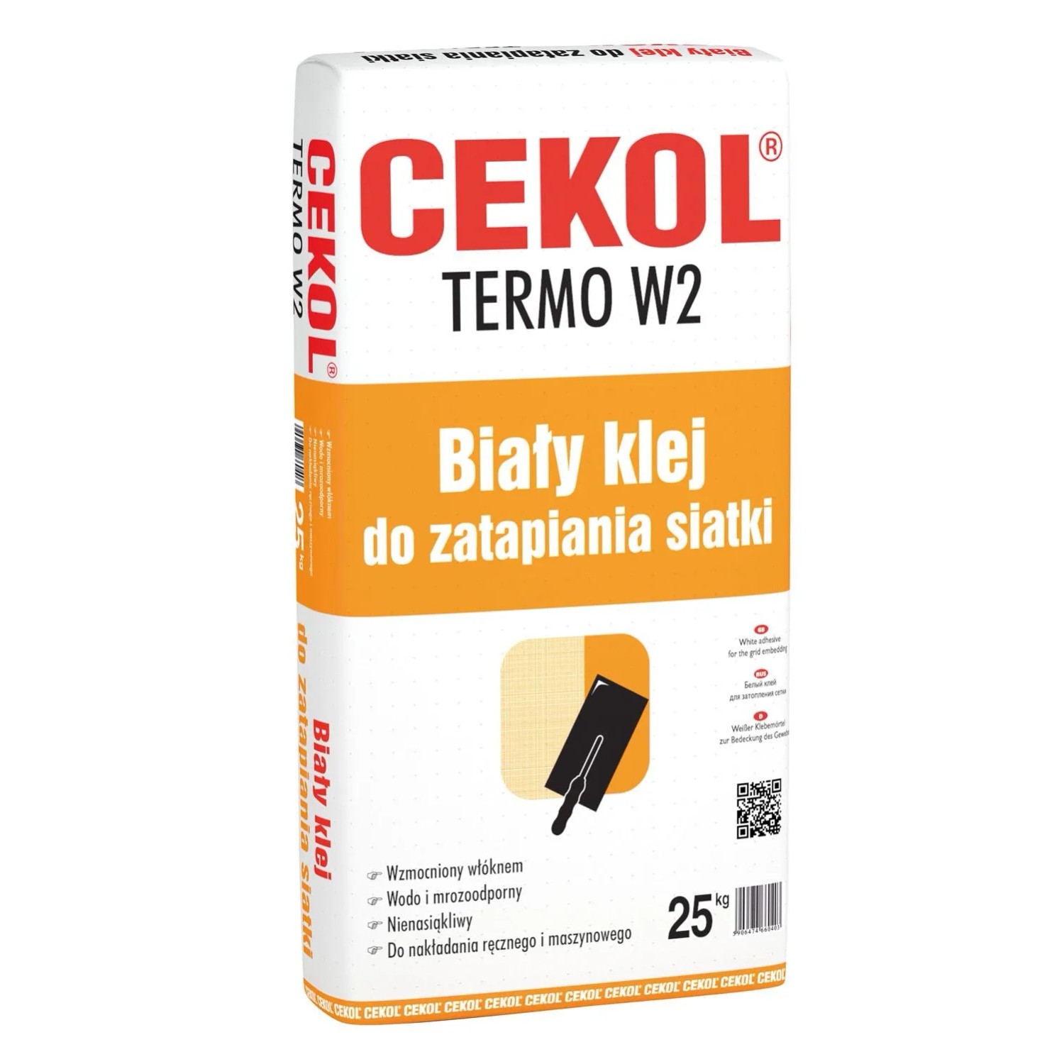 Cekol Klej do siatki TERMO W2 25 kg