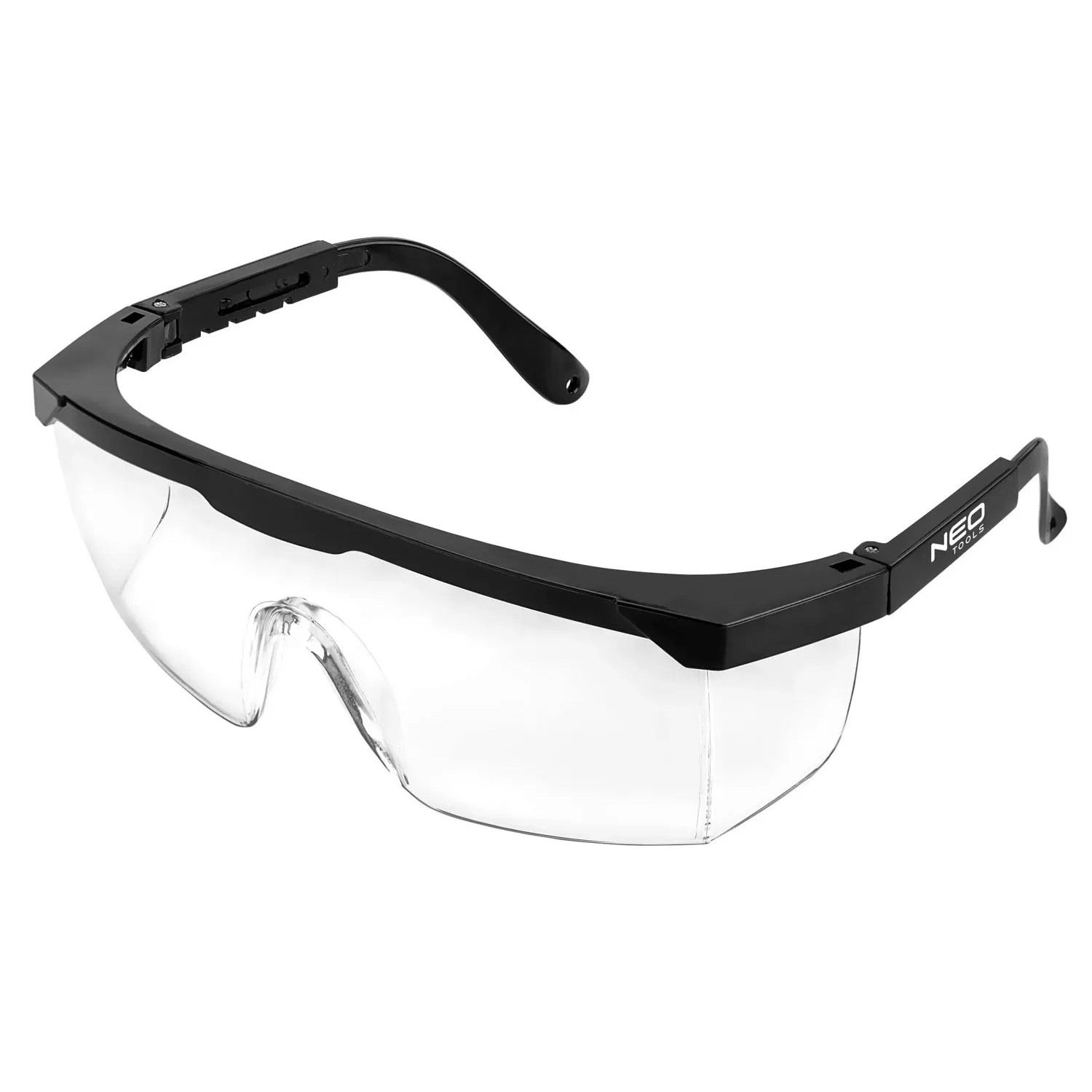 Neo Tools Okulary ochronne z filtrem uv i regulowanymi zausznikami