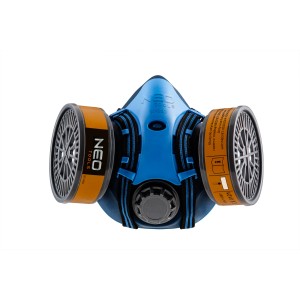 Maska ochronna dróg oddechowych t.b.t. marki NEO Tools dla optymalnej ochrony.