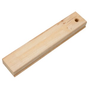 LUX Dobijak Laminat Classic z drewna bukowego, długość 300 mm, do układania paneli i parkietu.