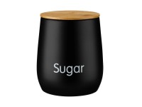 Galicja Pojemnik okrągły na cukier Monaco czarny