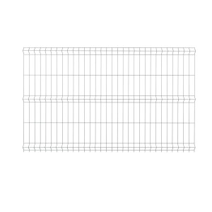 Panel z siatki drucianej do ogrodzeń ogrodowych, widok szczegółowy.