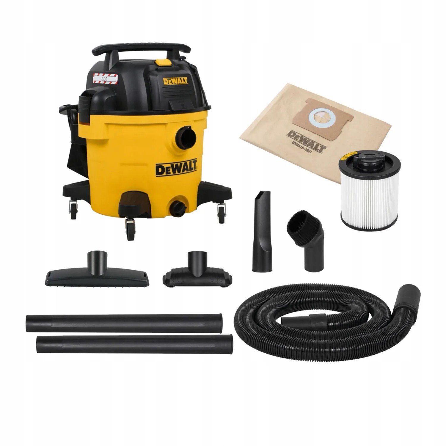 DeWALT Odkurzacz do pracy na sucho i na mokro DXV34PTA 1200W 34L