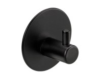 Hettich Haczyk przylepny okrągły śr. 48 mm czarny