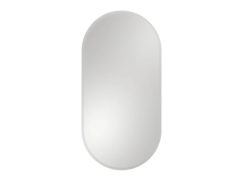 Lustro Max z oświetleniem LED owal 50x100