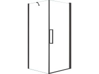 Baliv Kabina prysznicowa Barcelona DUK-4875 90 czarna