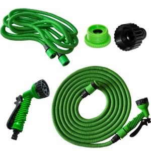 4IQ Wąż lateksowy rozciągliwy 15 m z końcówką