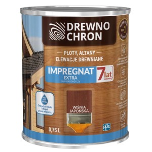 Drewnochron Impregnat Extra powłokotwórczy wiśnia japońska - 0,75L