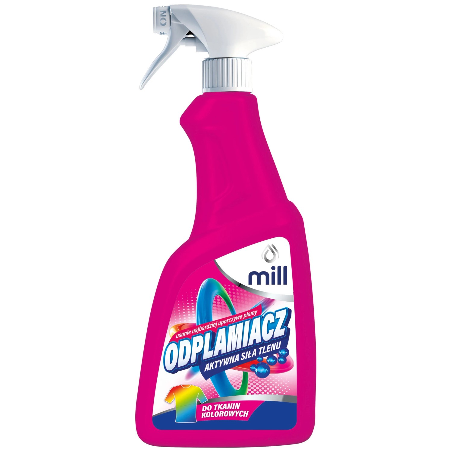 Odplamiacz Mill do tkanin kolorowych 555ml