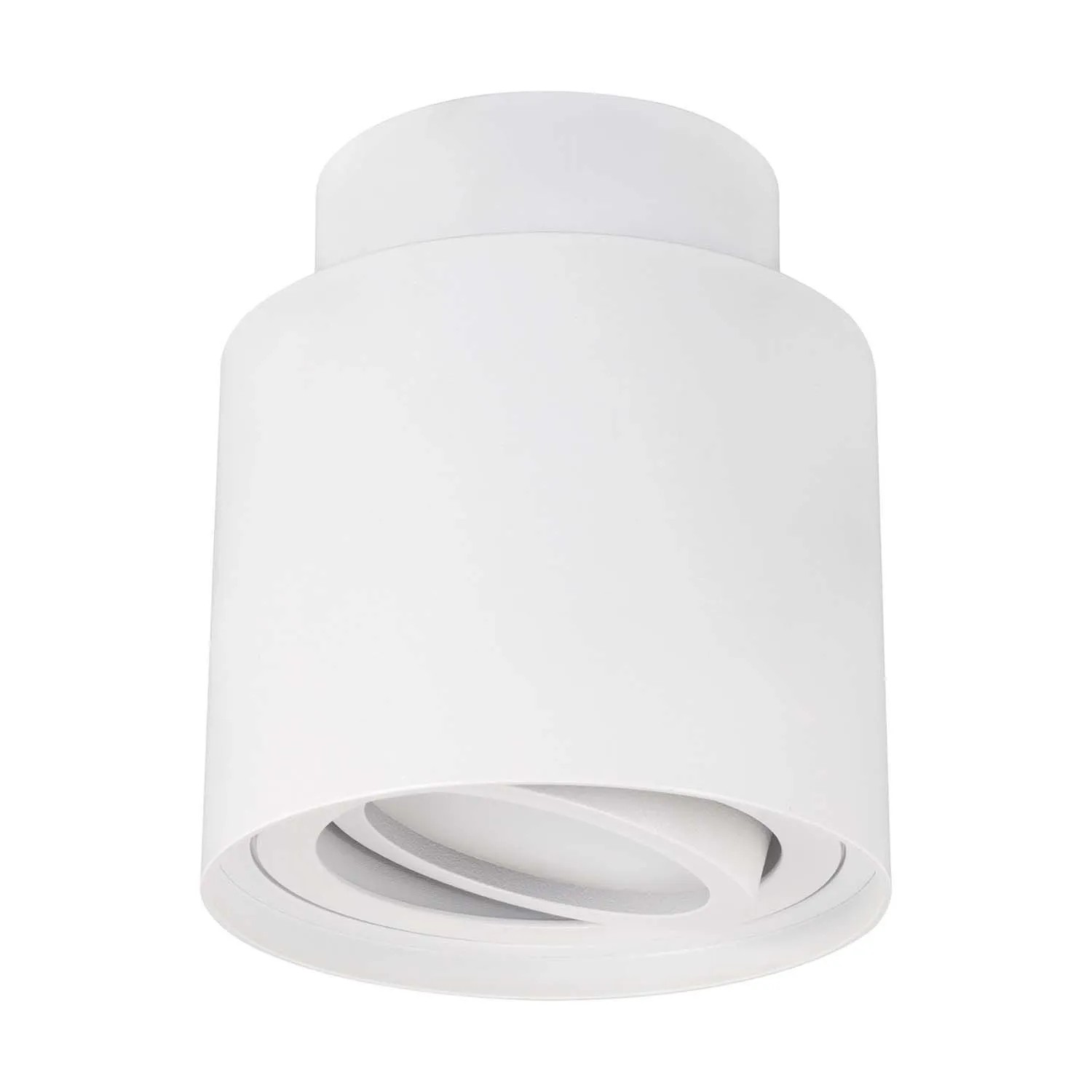 Struhm Lampa sufitowa natynk. tuba HARIET C 1xGU10 35W 9,5x8,3cm GU10 35W biała