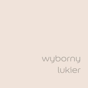 t.b.t. farba do ścian w jasnobeżowym kolorze. Odcień "wyborny lukier".