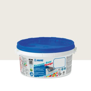 Wiadro fugi do płytek Mapei Kerapoxy Easy Design, niebiesko-biała, 1,5 kg.