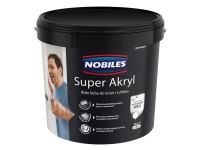 Farba Nobiles Super Akryl biała 10 l